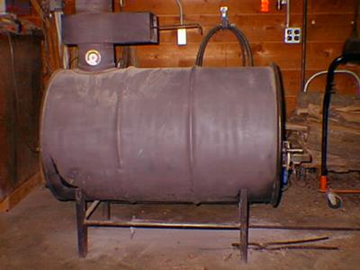 Wood-Burning Barrel Stove Kit